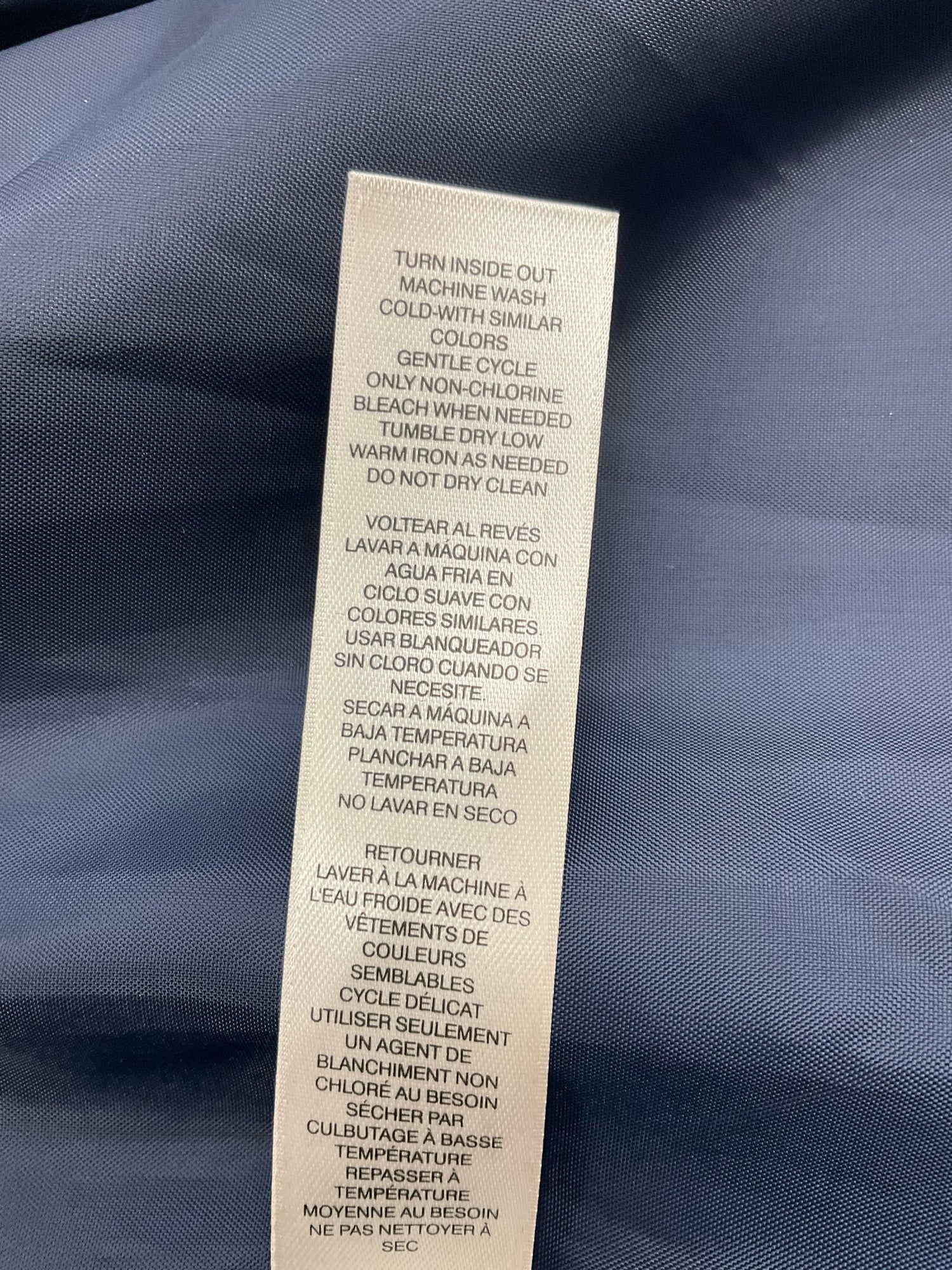 Zenergy Blue/Black Paisley Pre-Owned Ladies Jacket - Size Large - Margaret’s Fine Consignment