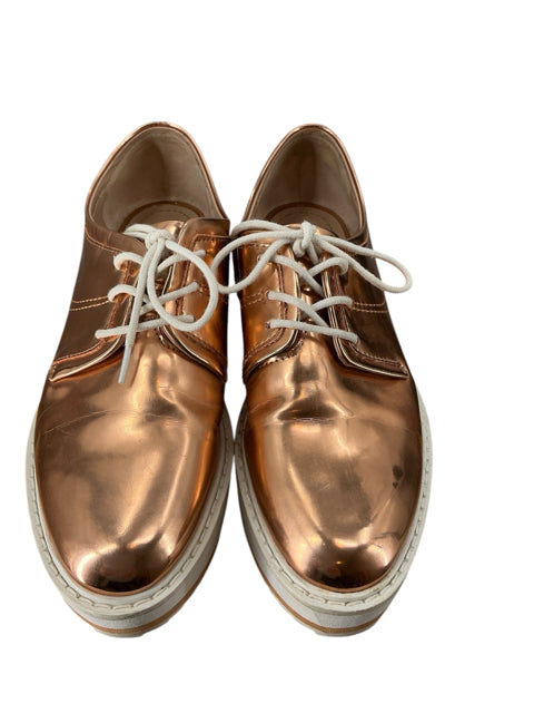 Zara Rose Gold Shiny Oxford Size 5.5/6