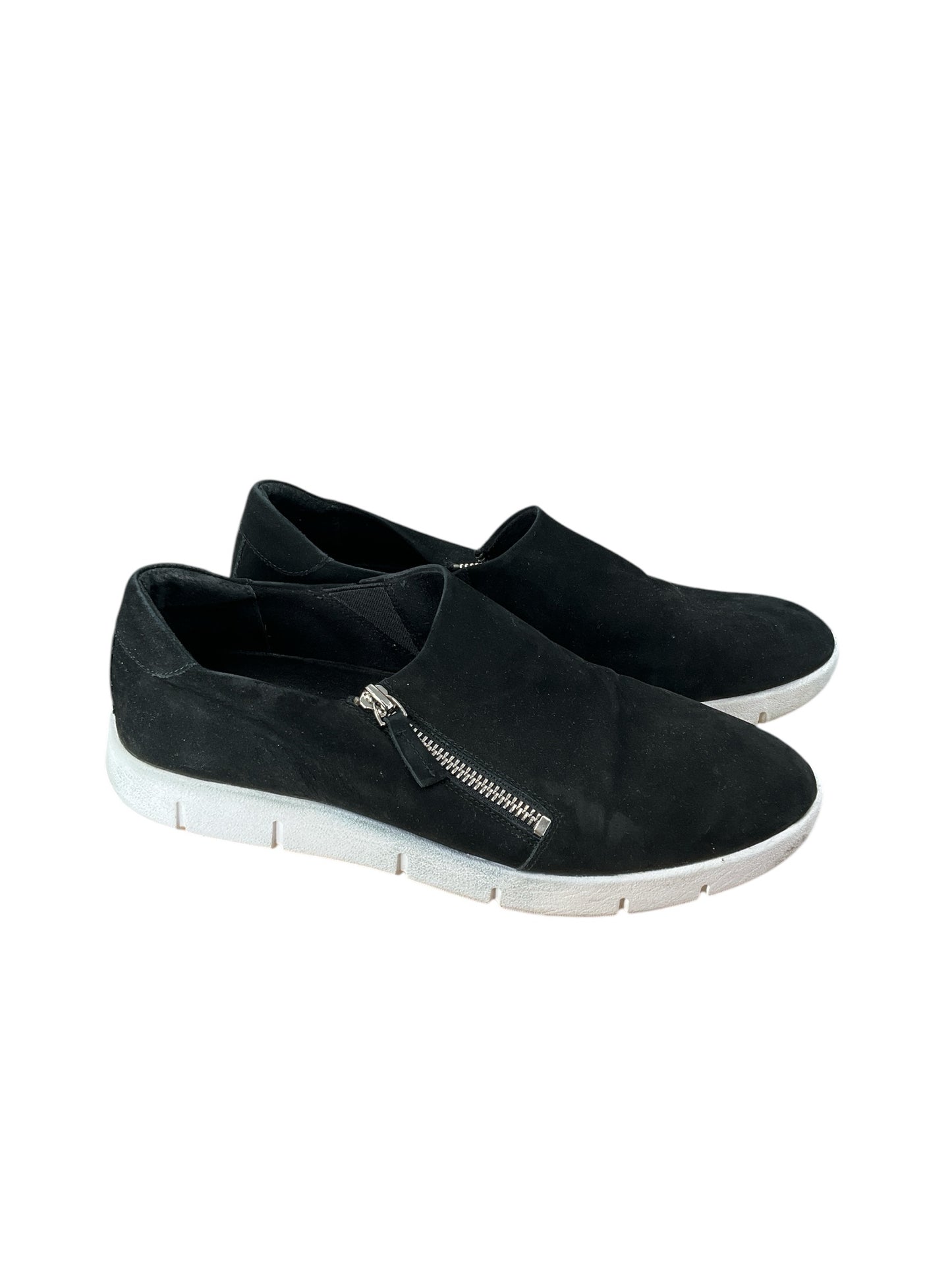 Vaneli Black zipper Slip on Size 8.5 - side view