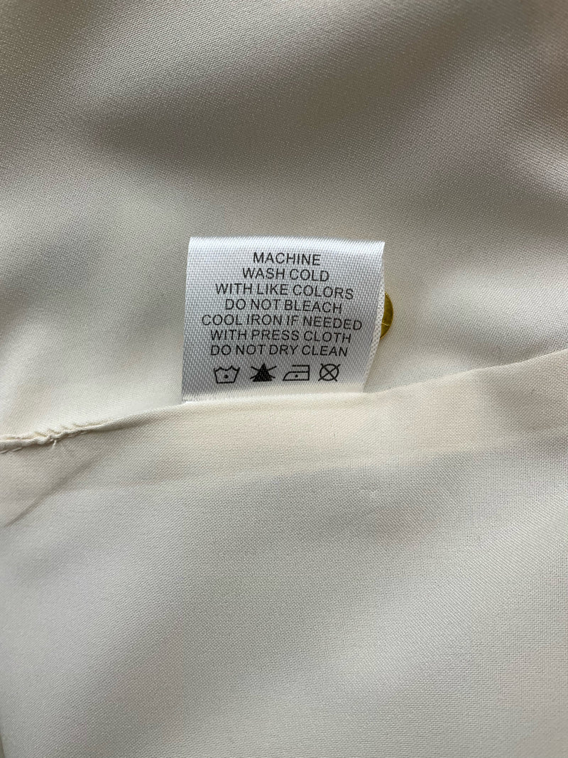 Tyler Boe Tan/Blush Print Pre-Owned Ladies Top - Size XS