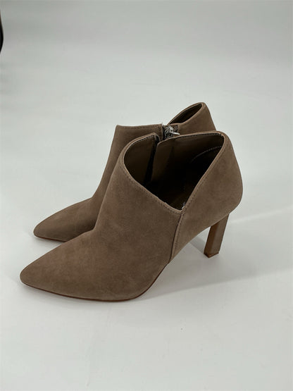 Vince Camuto Taupe Suede Booties Size 6.5