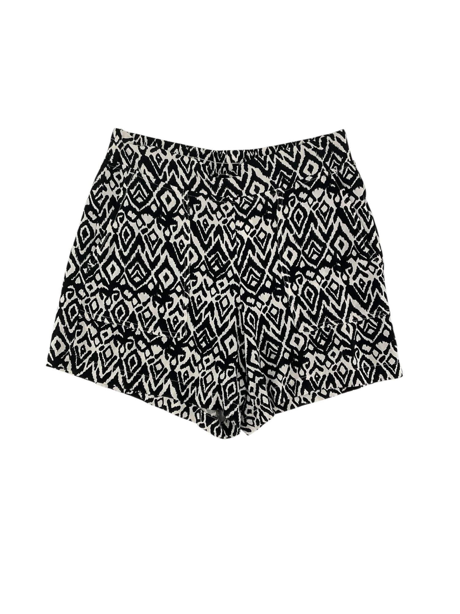 Wildfox Sasha Tribal Ikat Print High Waisted Rayon Shorts Size Small