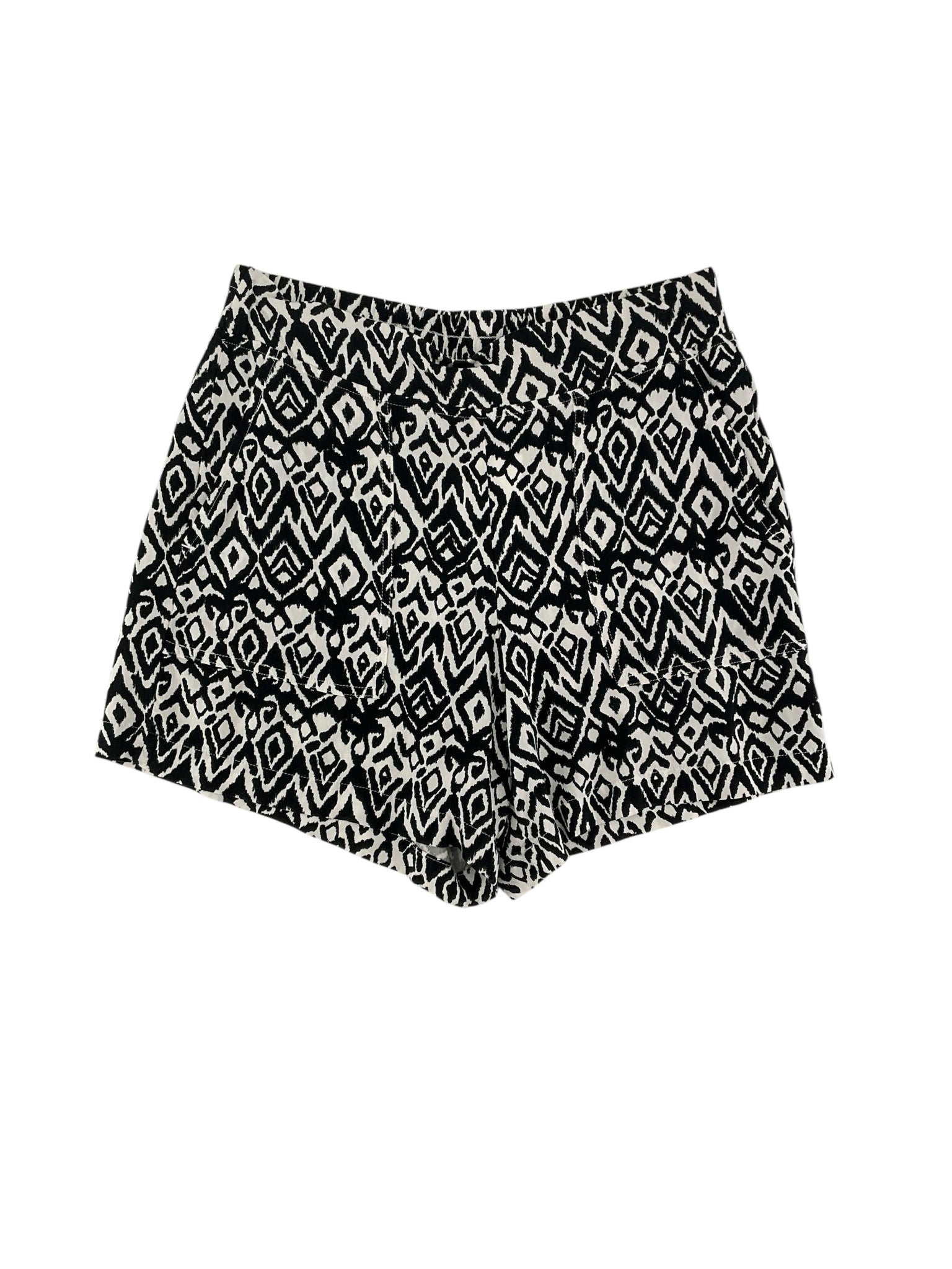 Wildfox Sasha Tribal Ikat Print High Waisted Rayon Shorts Size Small
