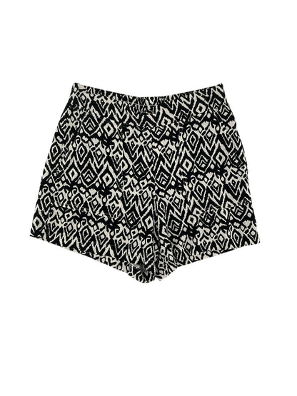 Wildfox Sasha Tribal Ikat Print High Waisted Rayon Shorts Size Small