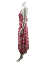 Adelyn Rae white/pink Maxi Lola Halter Eyelet Dress White Pink Size Small - Size S