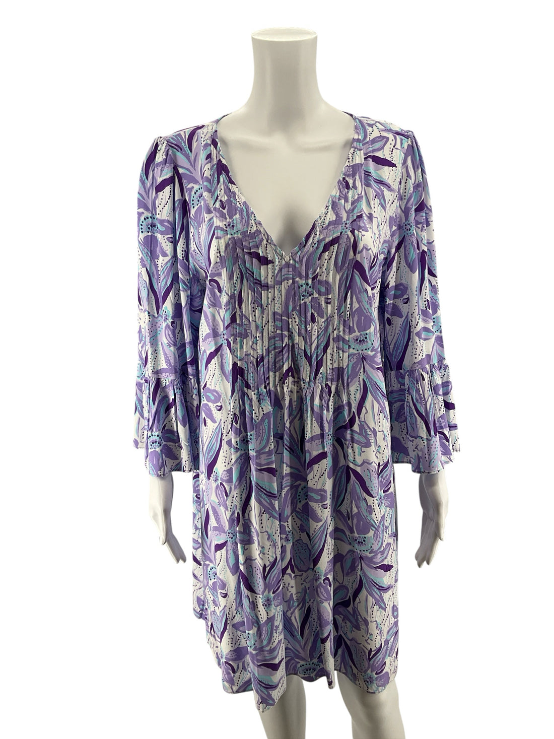 Lilly Pulitzer Kimi Tunic Dress Multi Shellabrate Floral Size 14 NWT