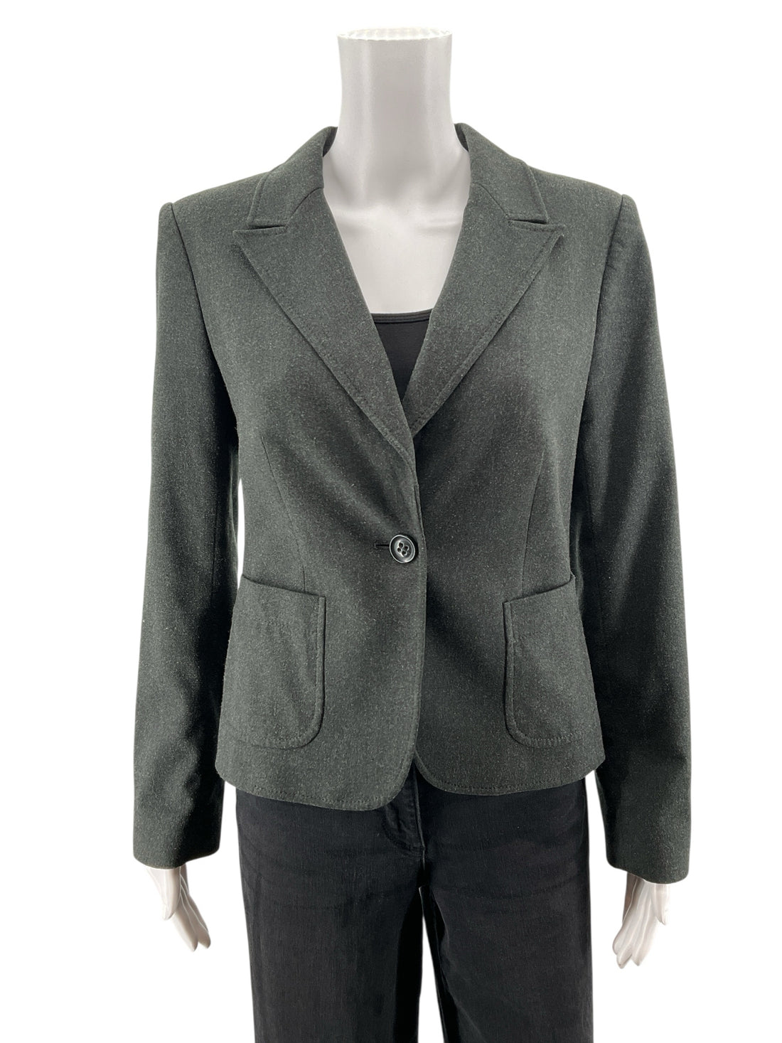 The Limited Dark Gray Pre-Owned Jacket - Size 4 - Margaret’s Fine Consignment