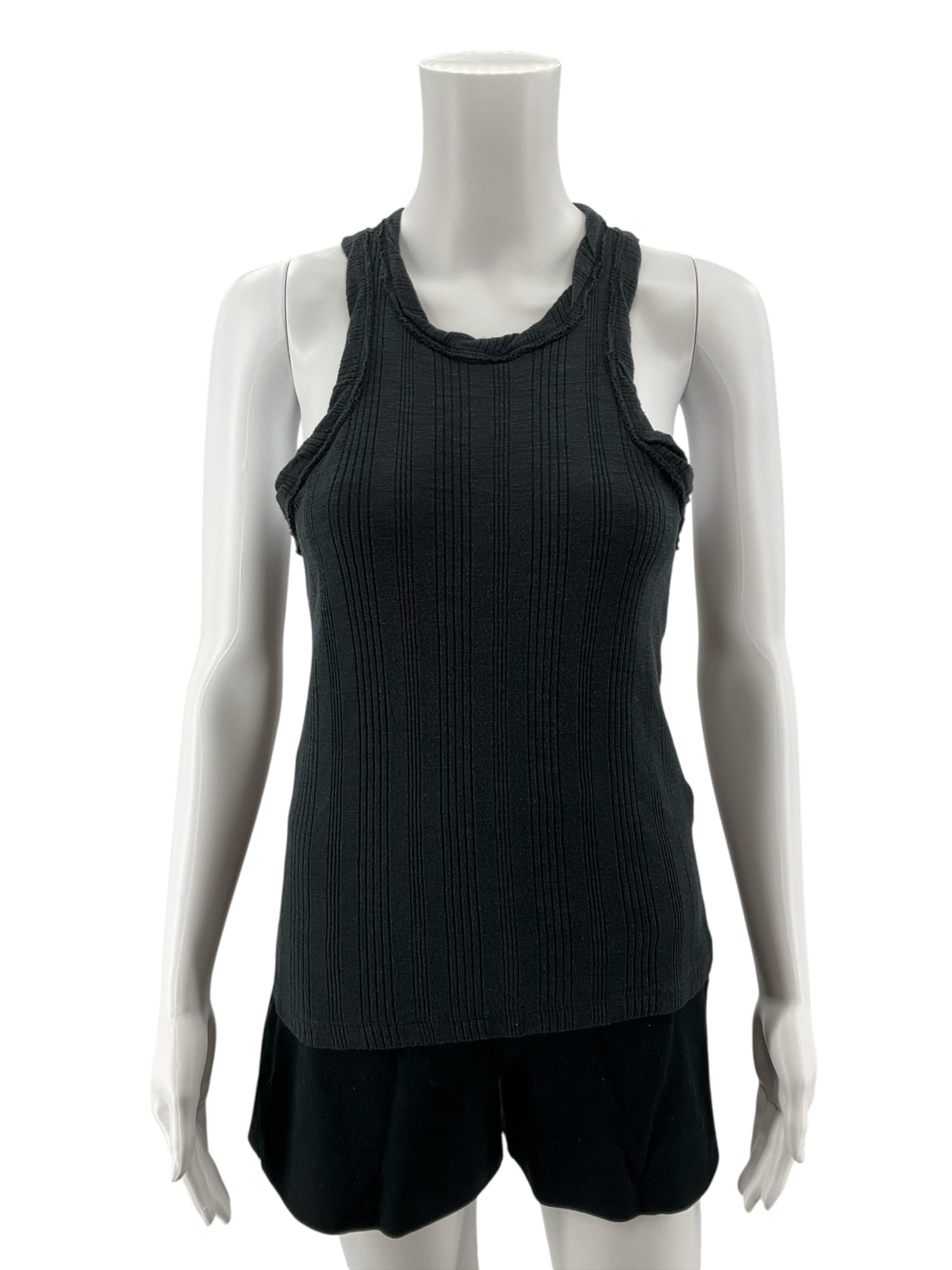 Pilcro Ribbed Racerback Tank Top Size Small