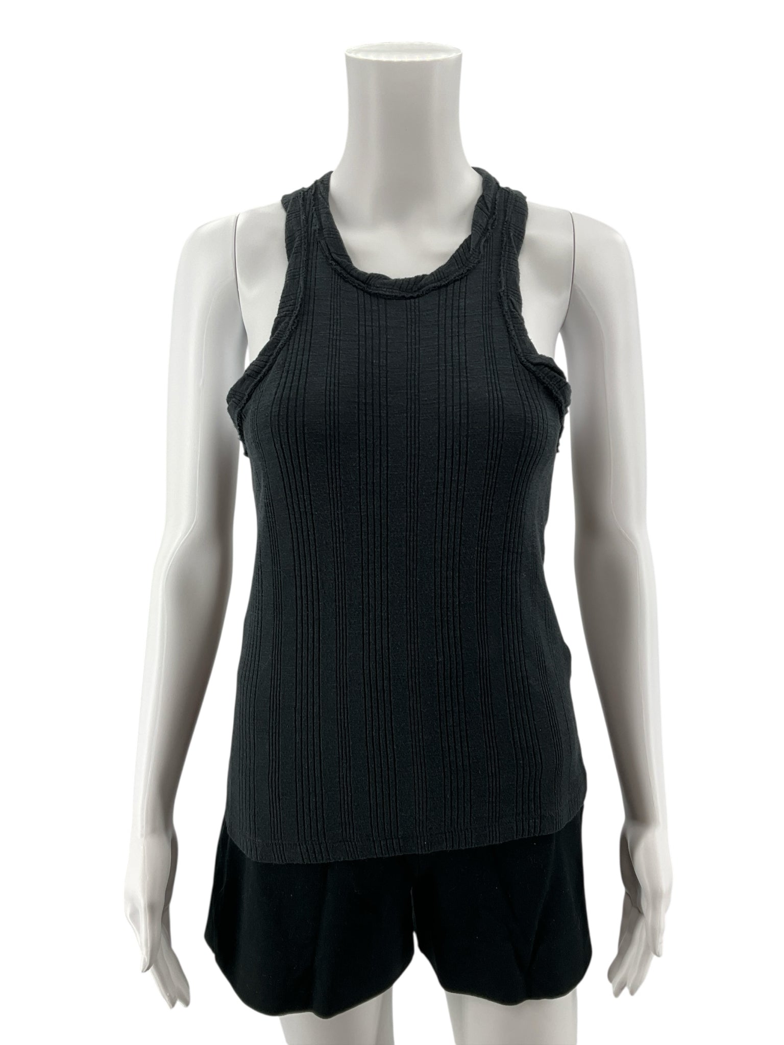 Pilcro Ribbed Racerback Tank Top Size Small