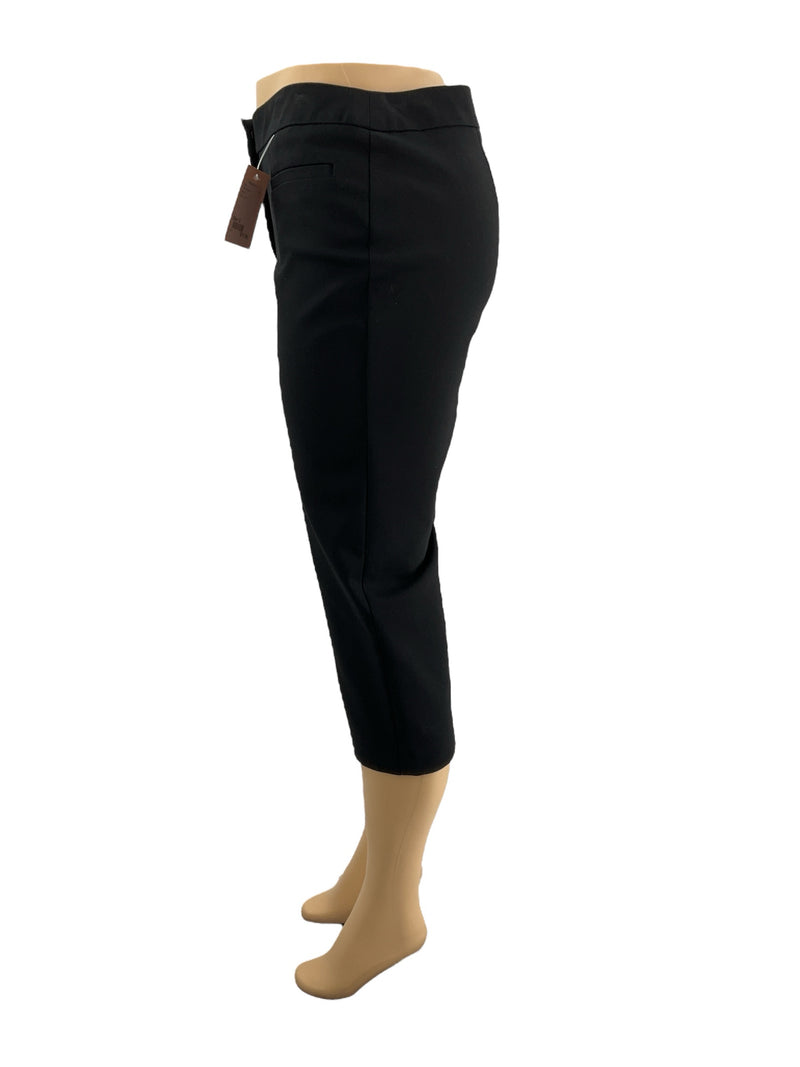 Chico’s Black Slim Crop Pants – Size Small, Excellent Condition - Margaret’s Fine Consignment