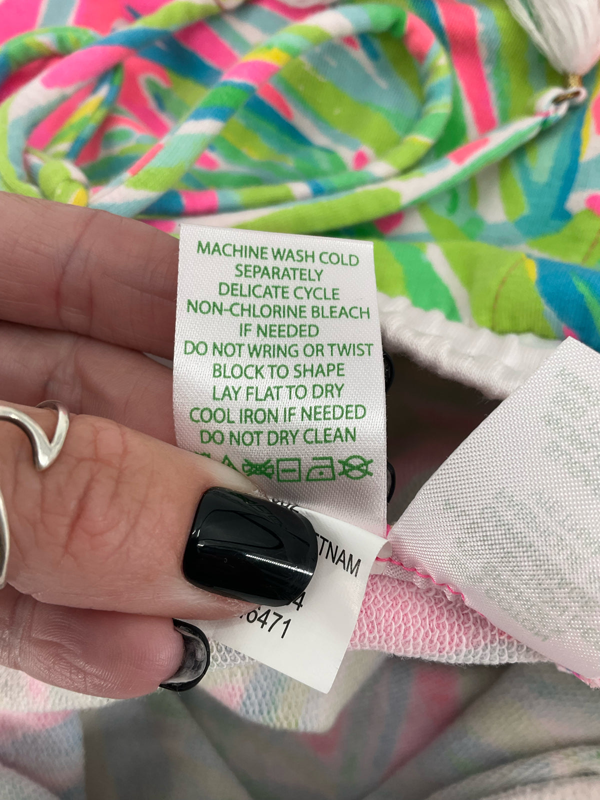 Lilly Pulitzer Colette Palm Print Knit Skort Size Medium