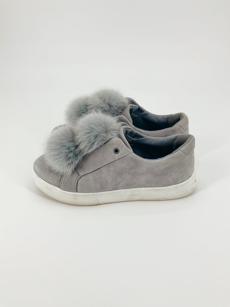 Sam Edelman Gray Pre-Owned Ladies Shoe -  Size 8.5