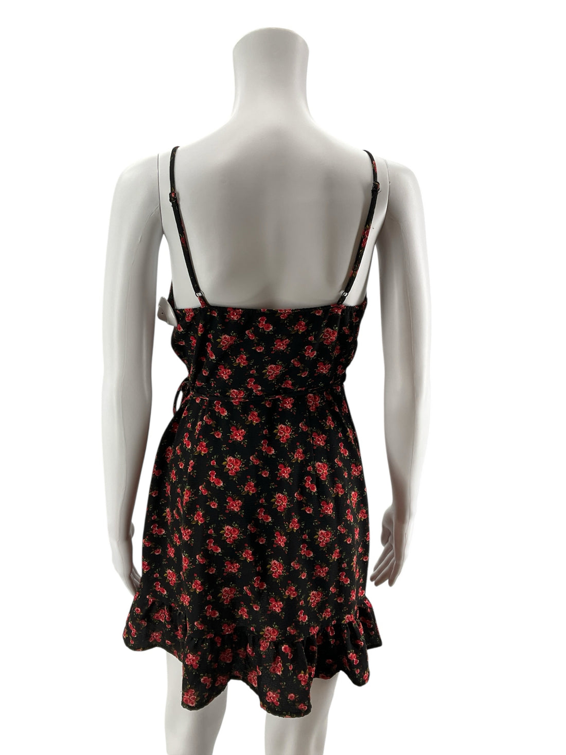 Free People French Quarter Floral Wrap Mini Dress Size XS