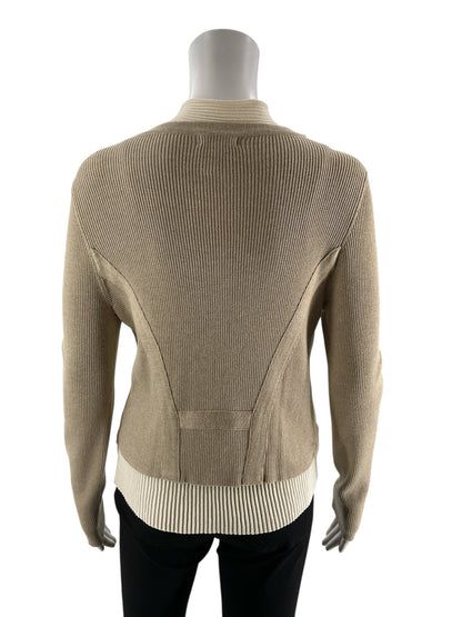 Cache Tan Suede Pre-Owned Ladies Jacket - Size Large - Margaret’s Fine Consignment