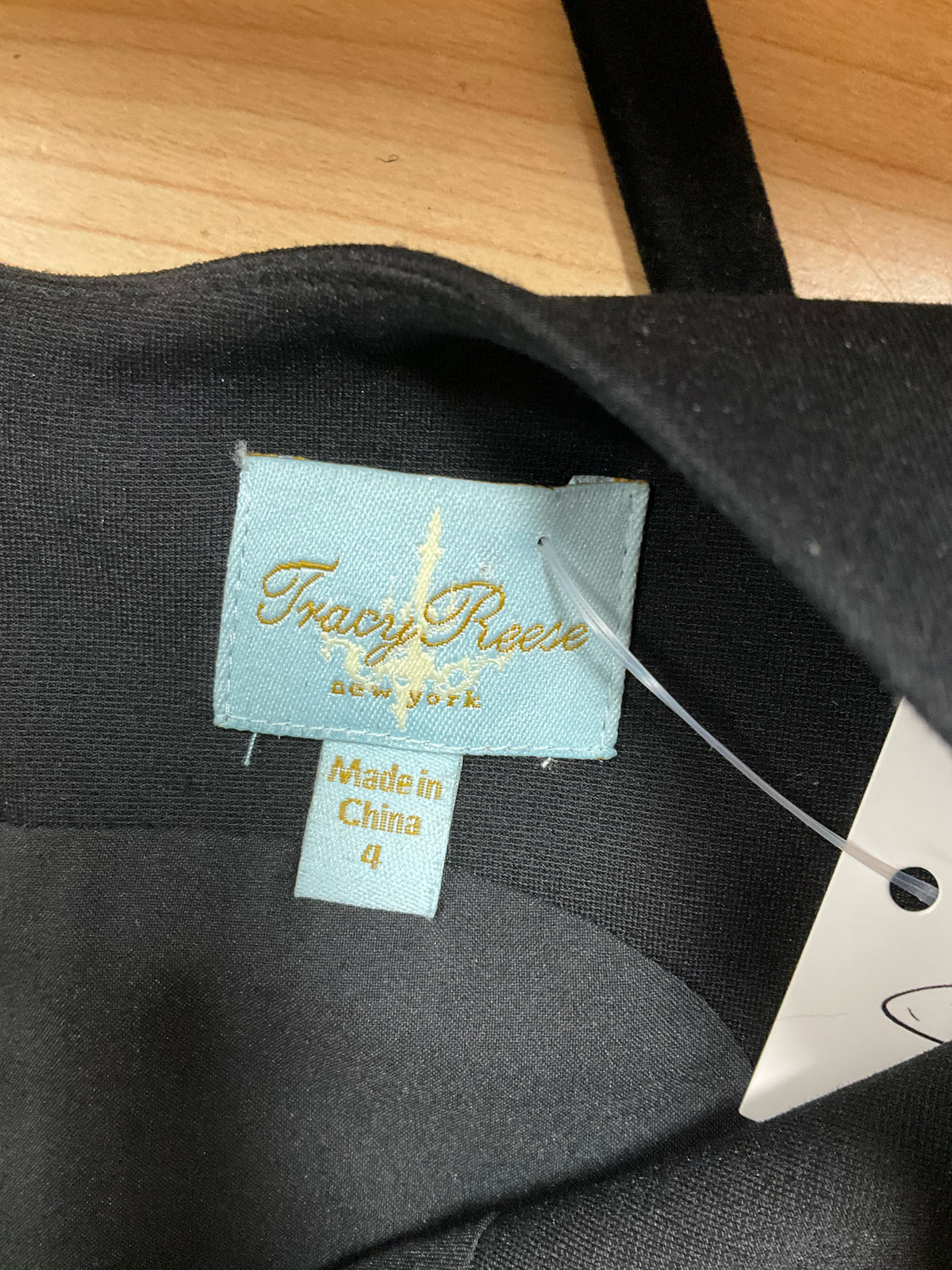 Tracy Reese New York Black Lace Panel Ponte Sheath Dress Size 4 | LBD Cocktail - ONLINE ONLY