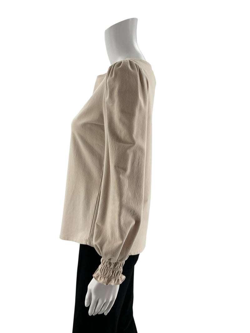 Chelsea & Violet Tan Pre-Owned Ladies Top - Size XS