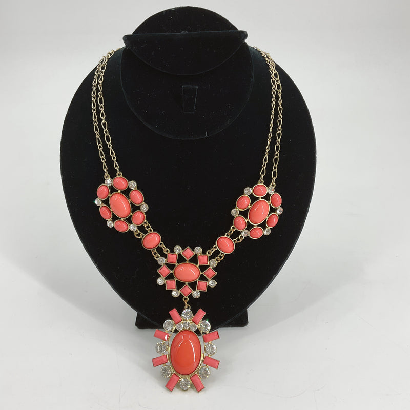 Pink Beaded Ladies Pre-Owned Necklace - Margaret’s Fine Consignment
