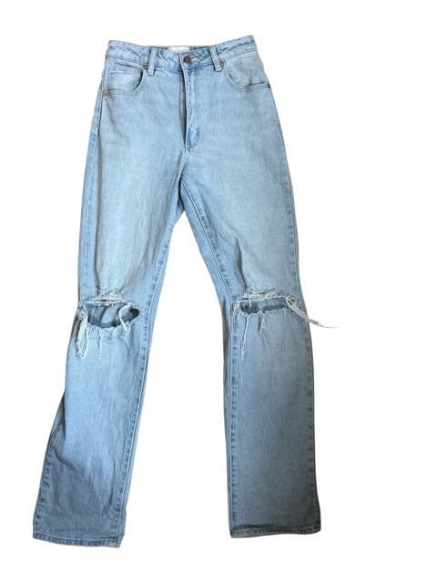 Abrand Jeans Womens Size 2 Light Blue Wash Denim Jeans- ONLINE ONLY