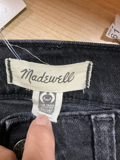 Madewell The Mid-Rise Perfect Vintage Jean in Black - Size 4 - ONLINE ONLY