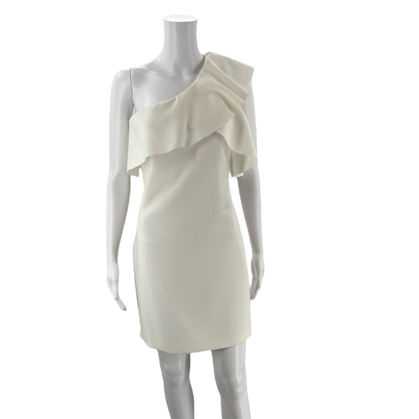 Do & Be White Solid Ladies Pre-Owned Dress - Size Small - Margaret’s Fine Consignment