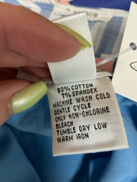 Talbots Blue Solid Pre-Owned Ladies Top - Size XL - Margaret’s Fine Consignment