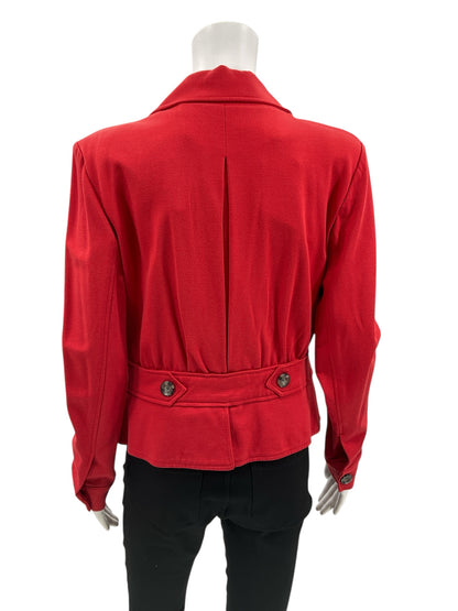 Cabi Red Solid Pre-Owned Ladies Jacket - Size 6