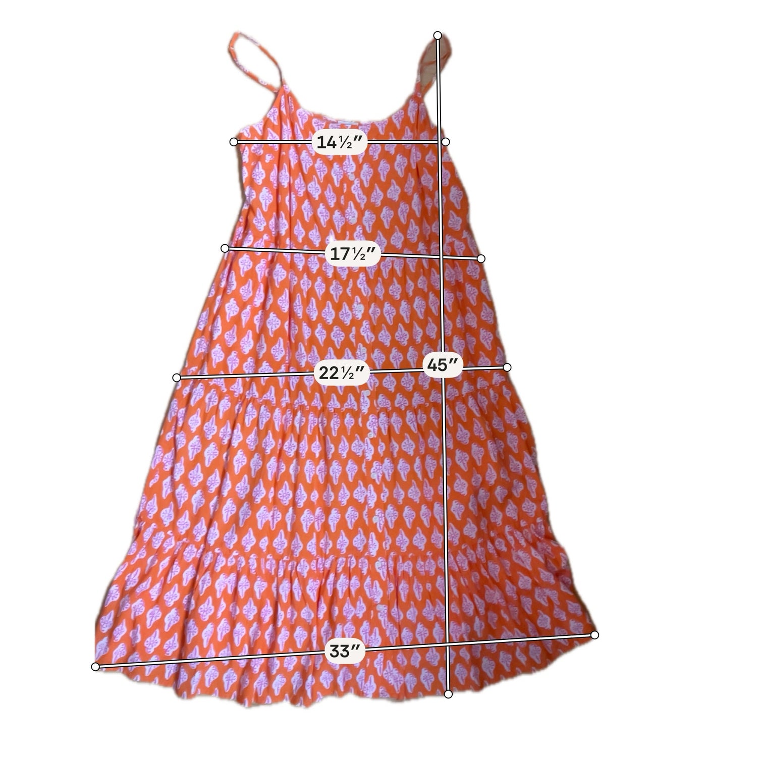 j crew orange dress J.Crew Orange Fully Lined Dress