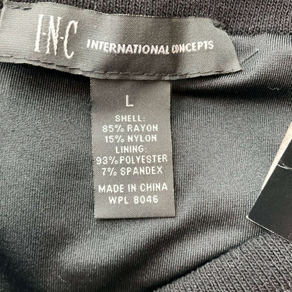 INC Black Waffle Knit Skirt – Size Large, Excellent Pre-Owned - Margaret’s Fine Consignment