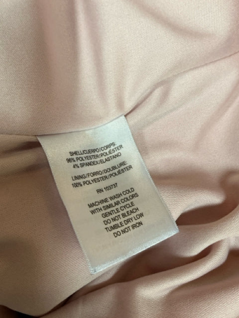 Donna Morgan Pink Dress Size 12 Pink colorblock Pre-Owned Ladies Dress - Size 12