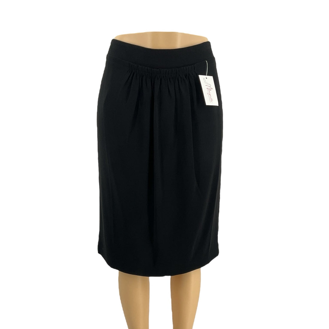 Talbots Black Solid Pre-Owned Ladies New with Tags Skirt - Size 8 - Margaret’s Fine Consignment