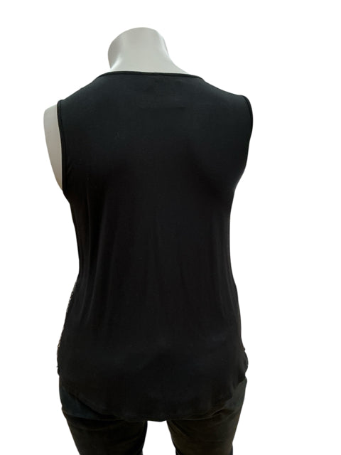Est 1946 Black Sequins Pre-Owned Ladies Top - Size XL - Margaret’s Fine Consignment