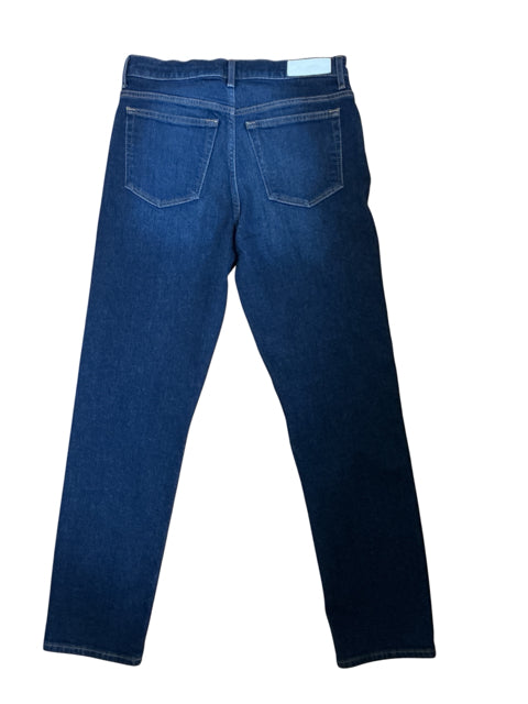 Re/Done High Rise Stove Pipe Jeans Blue Denim Size 6
