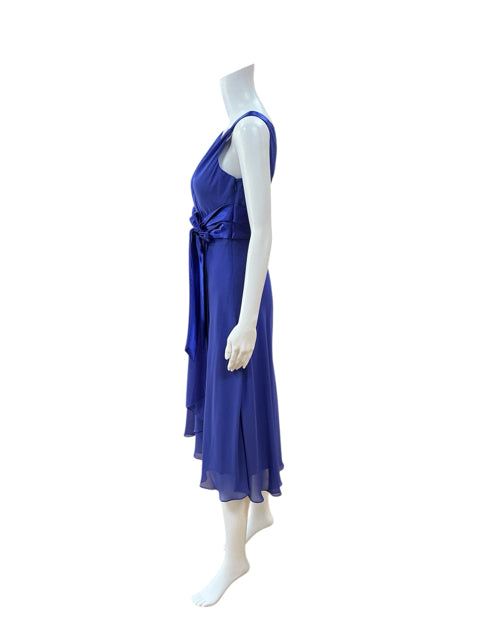Evan Picone Purple Solid Pre-Owned Ladies New With Tags Dress - Size 6 - Margaret’s Fine Consignment