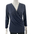 Ann Taylor Navy Solid Ladies Pre-Owned Blouse - Size Small - Margaret’s Fine Consignment