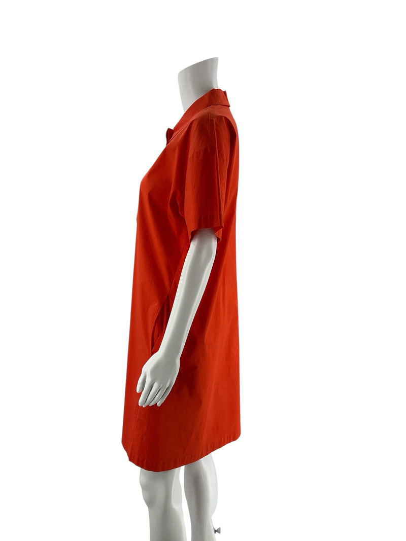 Eileen Fisher Orange Pre-Owned Ladies Dress - Size Small