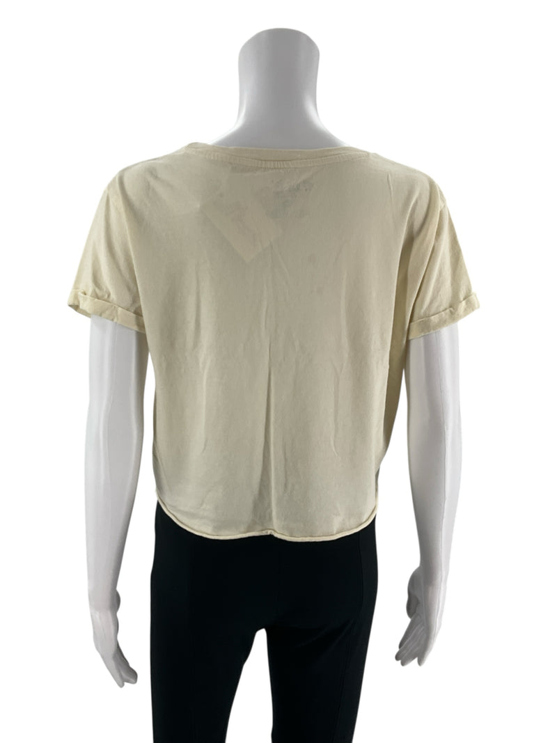 Salt Life Pale Yellow Pineapple Pre-Owned Ladies Top - Size Small - Margaret’s Fine Consignment