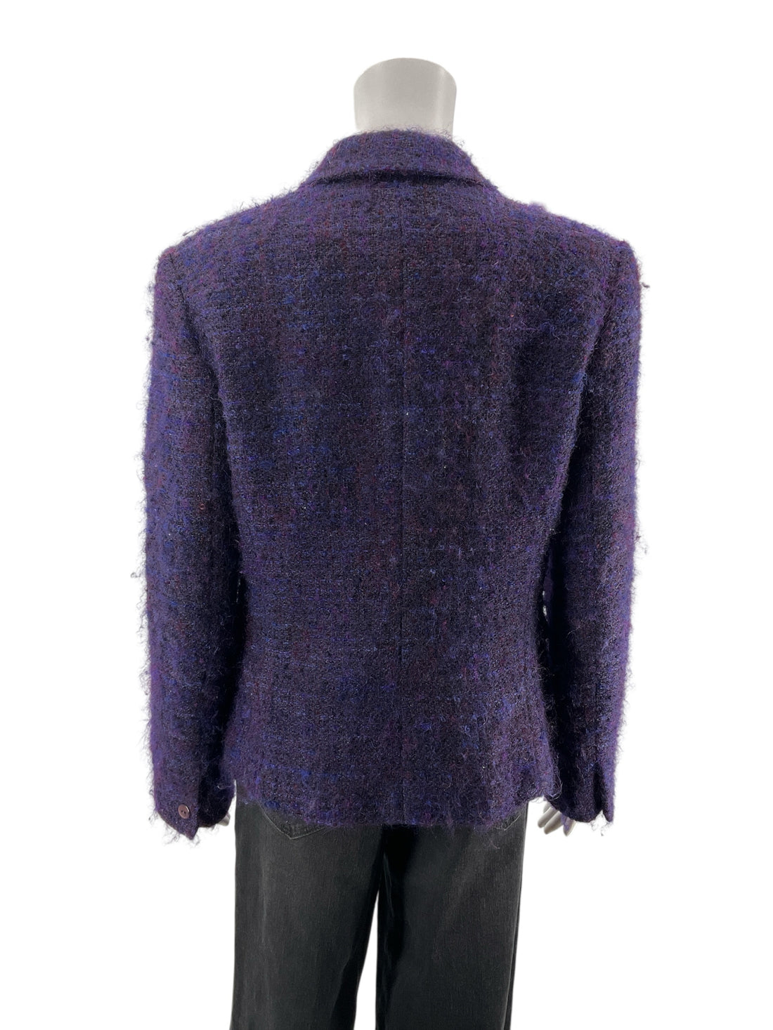 Talbots Purple Solid Pre-Owned Ladies Jacket - Size 10 - Margaret’s Fine Consignment