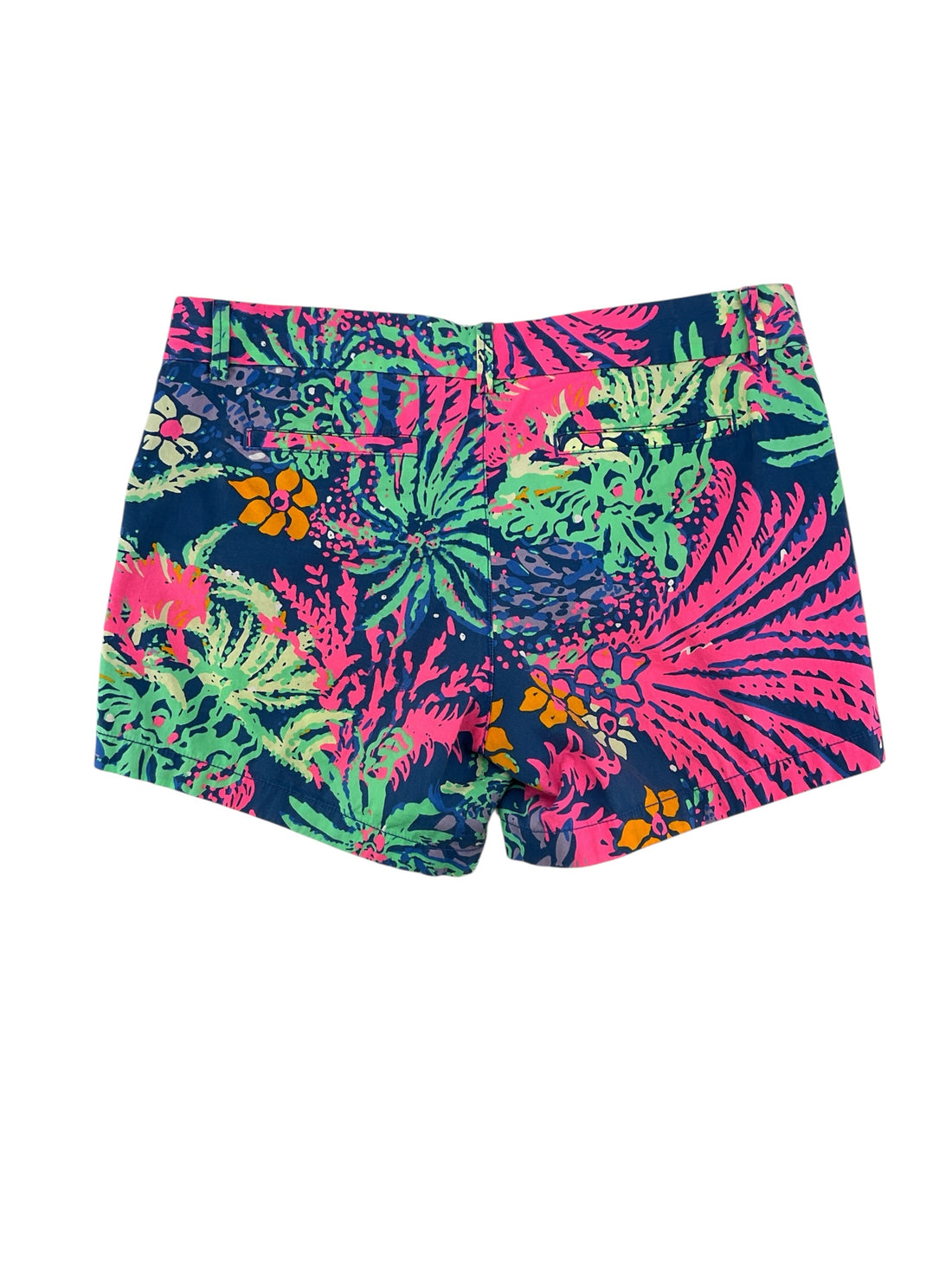 Lilly Pulitzer Size 10 blue/multi Floral Shorts