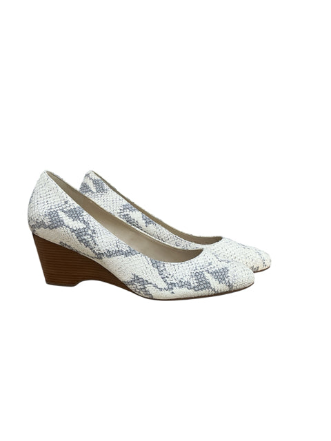 Cole Haan Pointed Toe Snakeskin Wedge Pumps | Size 9 | NWT