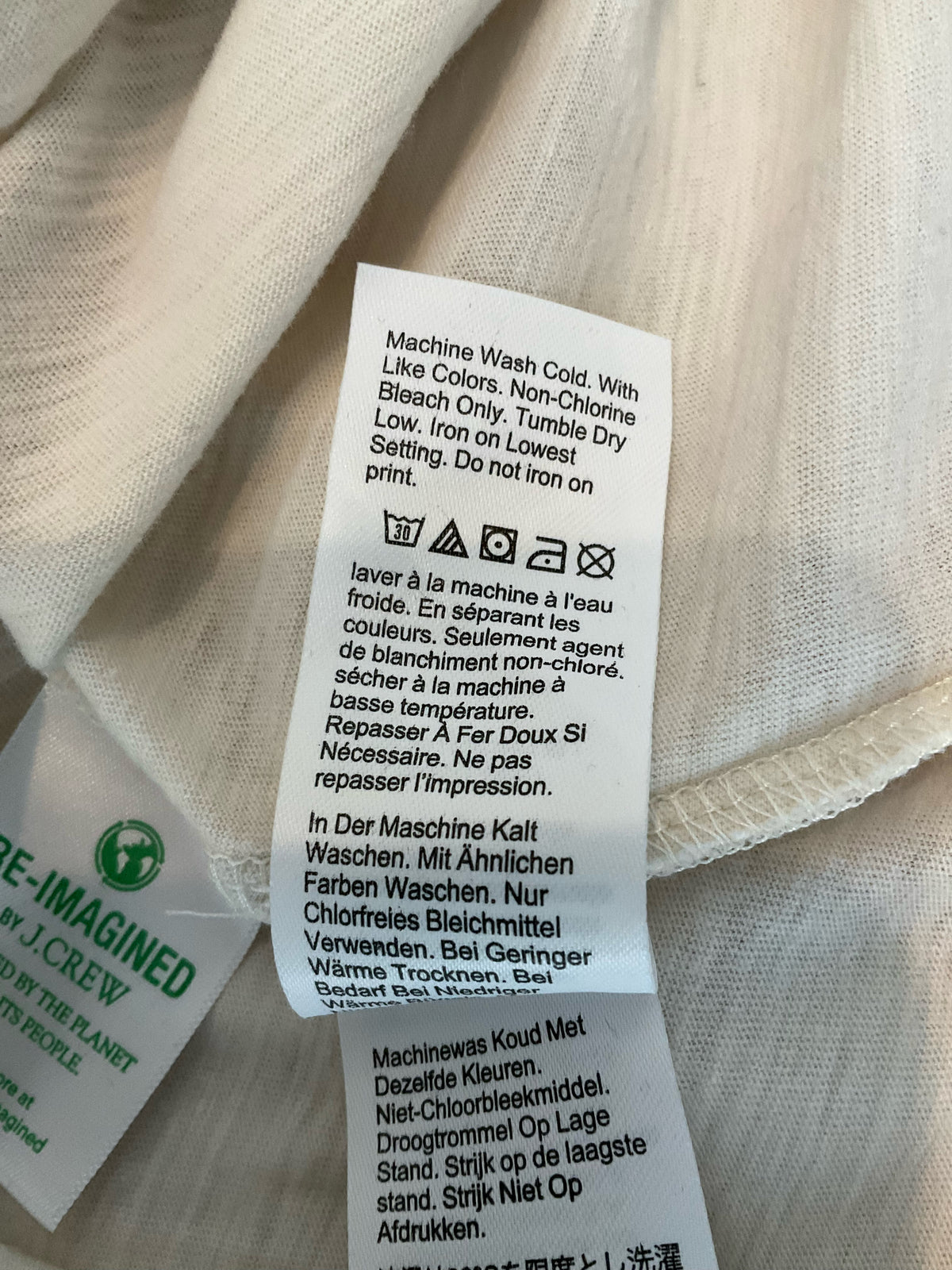 J.Crew Chelsea Flower Market NYC Graphic Tee Re-Imagined Cotton Top XL