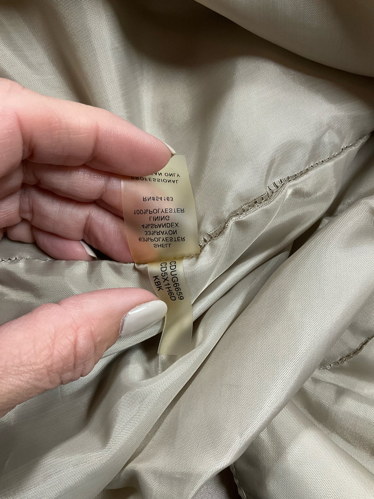 Calvin Klein Tan &amp;amp; Black Sleeveless Sheath Dress - Size 10- ONLINE ONLY