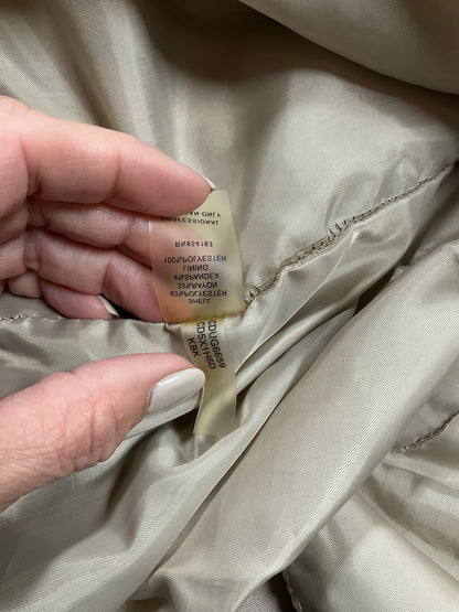 Calvin Klein Tan &amp;amp; Black Sleeveless Sheath Dress - Size 10- ONLINE ONLY