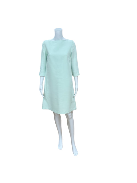 Lafayette 148 Mint Solid Pre-Owned Ladies Dress - Size 6 - Margaret’s Fine Consignment