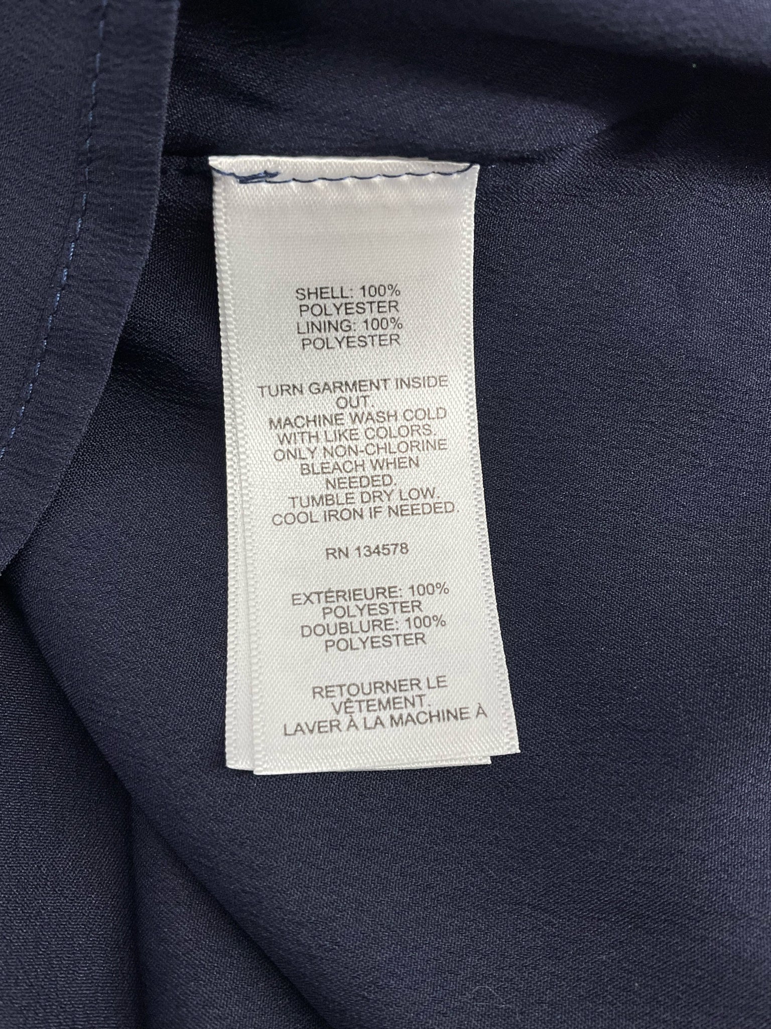 Vineyard Vines - Navy/Pink/White Floral Pre-Owned Casual Top - Size XS