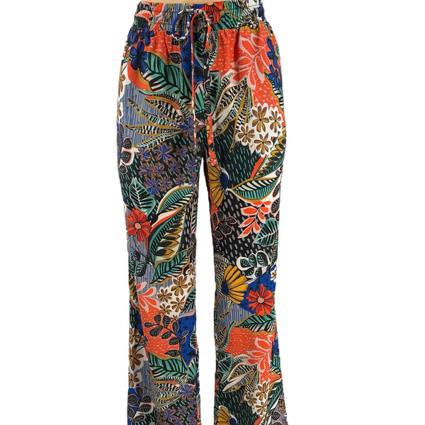 Lili Sidonio Multi Print Pre-Owned Ladies Pants - Size XS - Margaret’s Fine Consignment