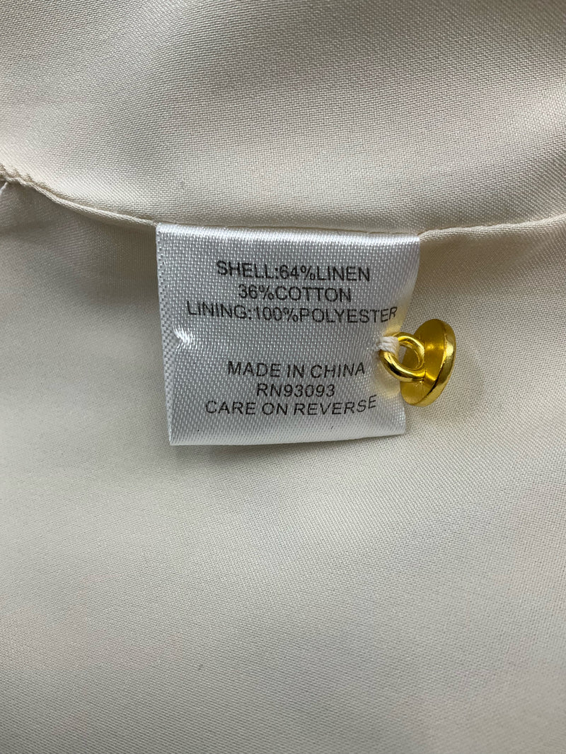 Tyler Boe Tan/Blush Print Pre-Owned Ladies Top - Size XS