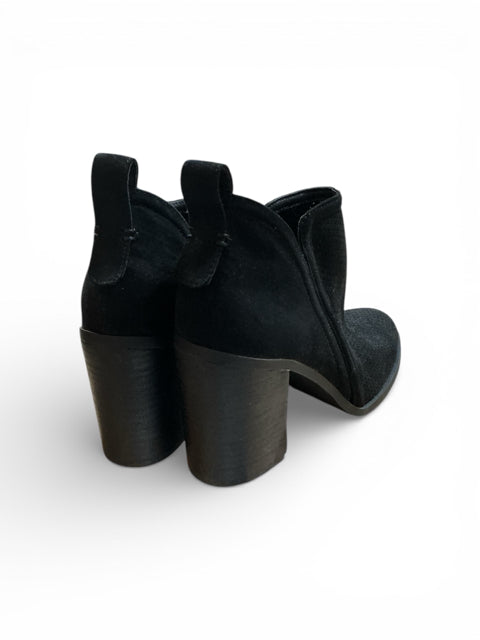 Madden Girl Black Suede Pre-Owned Ladies Booties - Size 8 - Margaret’s Fine Consignment