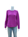 T by Talbots Purple Solid Top Size Small