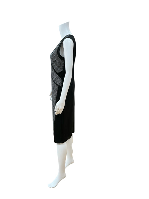 Spense Black/White Print Pre-Owned Ladies Dress - Size 6 - Margaret’s Fine Consignment