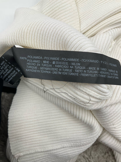 Zara Cream Ribbed Pre-Owned Ladies Dress - Size Small